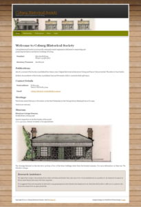 Coburg Historical Society - Home page