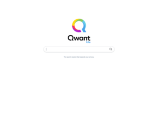 Qwant – The search engine that respects your privacy